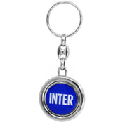 Portachiavi Inter girevole in metallo ufficiale