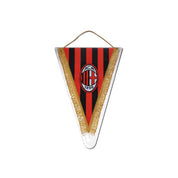 Gagliardetto Milan rosso e nero triangolare ufficiale