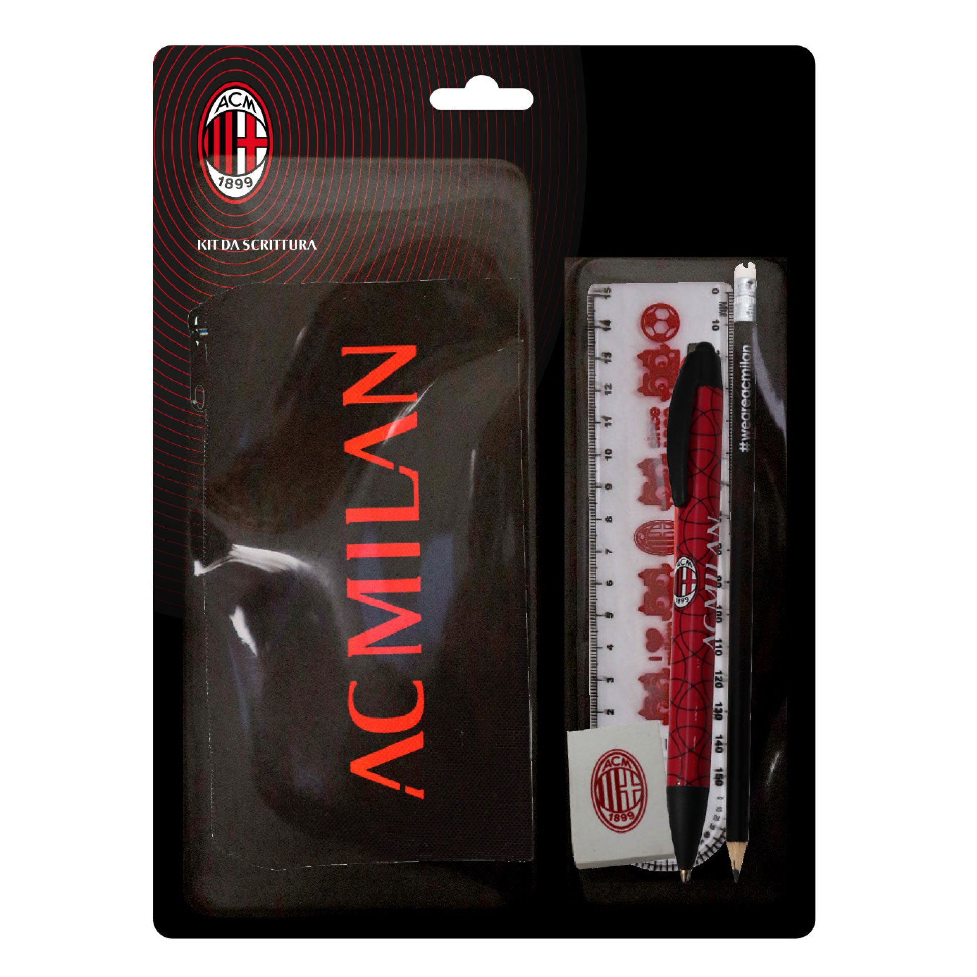 Kit Milan scrittura e scuola ufficiale