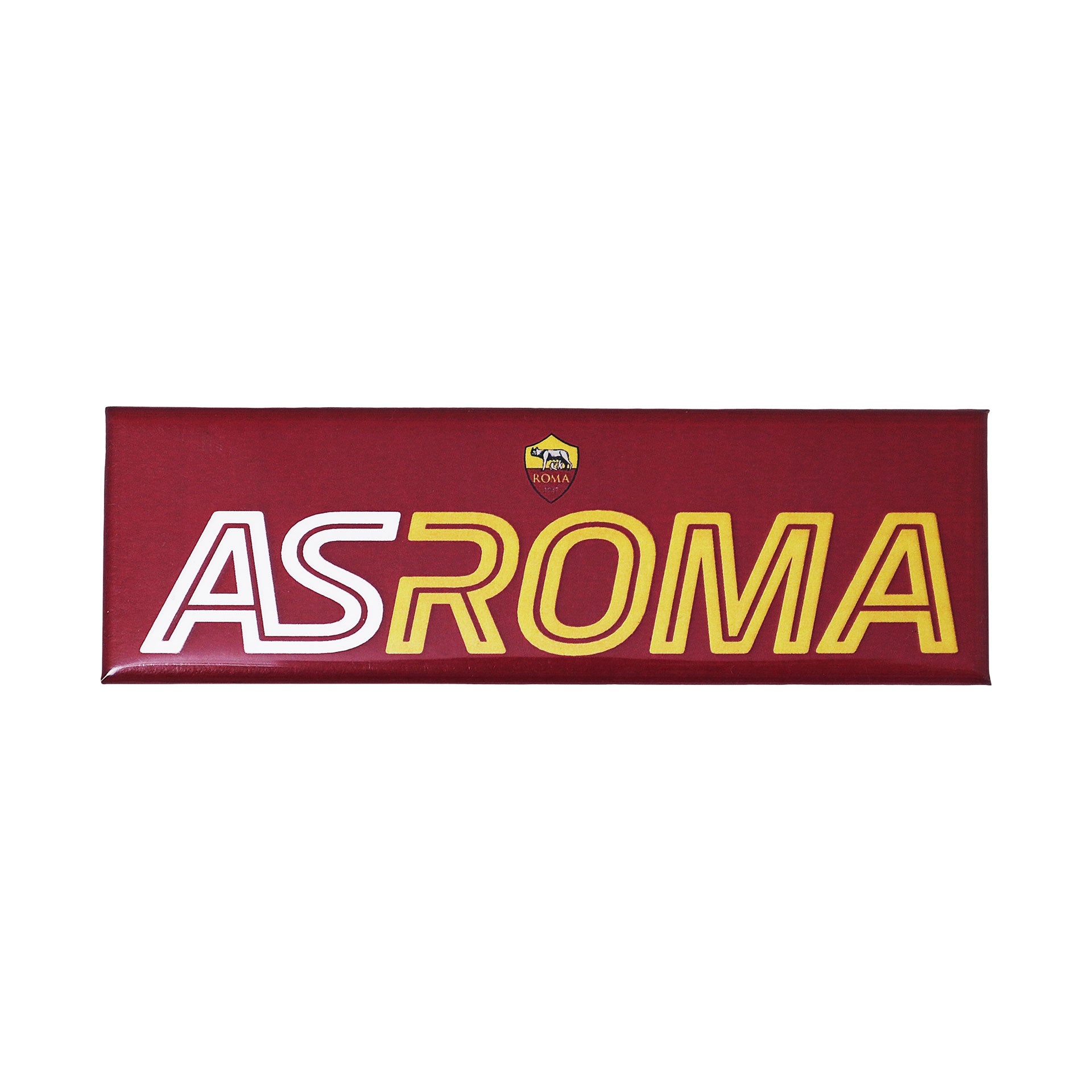 Magnete Roma rettangolare in metallo ufficiale