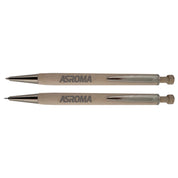 Set penna Roma in legno a sfera ufficiale