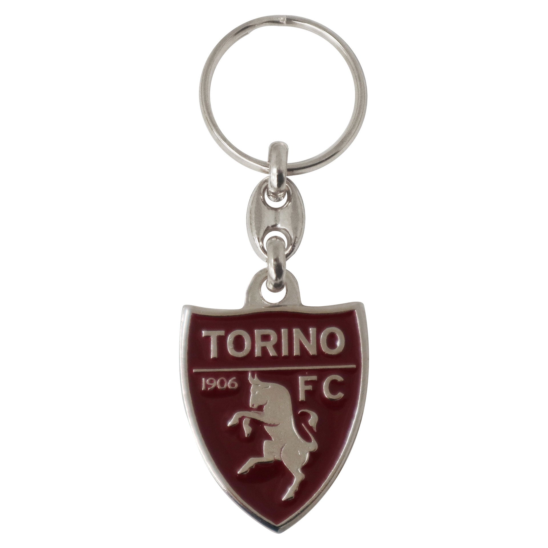 Portachiavi Torino monocromatico in metallo ufficiale