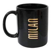 Tazza Milan nera in ceramica ufficiale