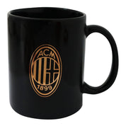 Tazza Milan nera in ceramica ufficiale