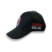 Cappellino Milan baseball nero ufficiale
