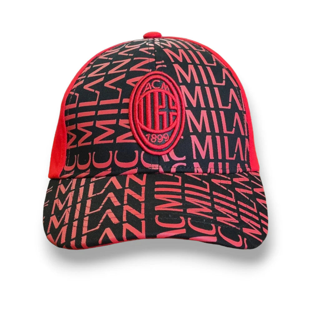 Cappellino Milan baseball rosso ufficiale